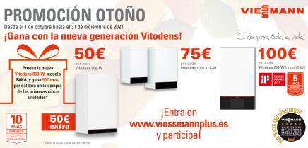 Viessmann promocion otono2    m PLUS