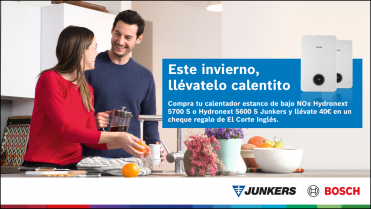 Este invierno, el calor tiene premio con Junkers Bosch