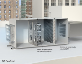 Airtecnics EC Fan Grid Infografia