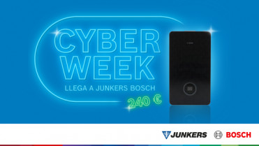 La Cyber Week llega a Junkers Bosch con hasta 240€