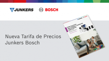 Junkers Bosch presenta su nueva tarifa de precios