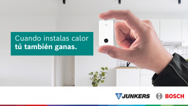 Gana instalando calor con Junkers Bosch plus